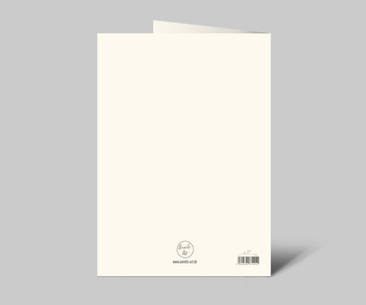 Aquarell-Hochzeitskarte | LGBTQI+ | Zwei Frauen heiraten