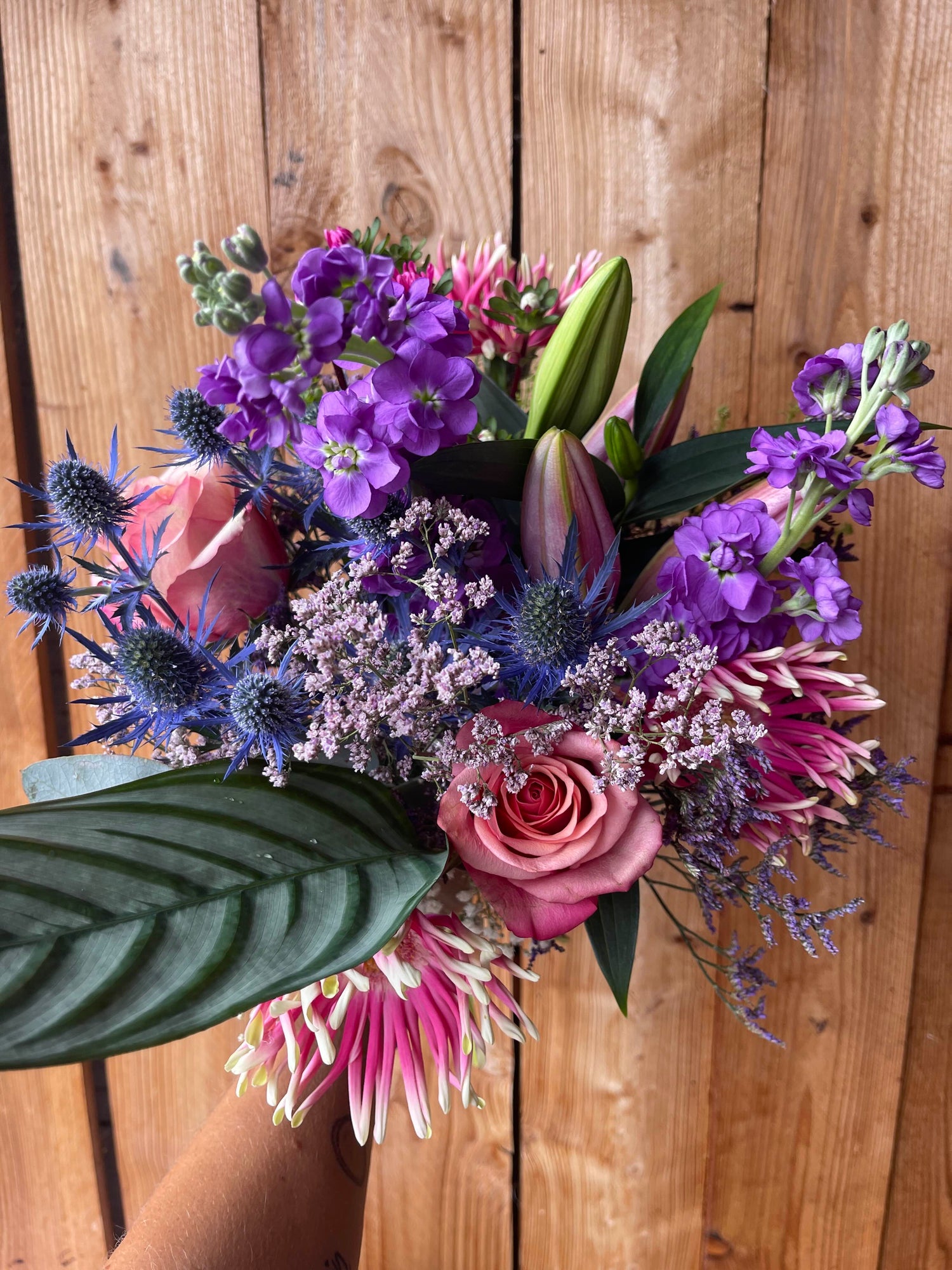 Frische Blumensträuße