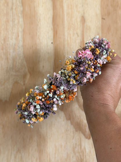 Haarreif millefleur - Wild und Schön
