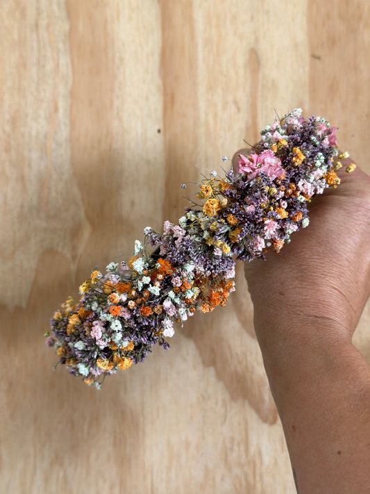 Haarreif millefleur - Wild und Schön