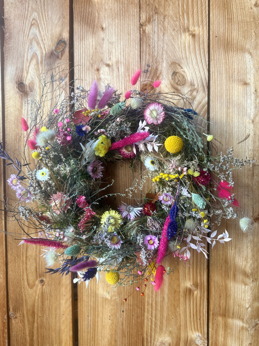 Kranz Trockenblumen ,Fiori‘ - Wild und Schön