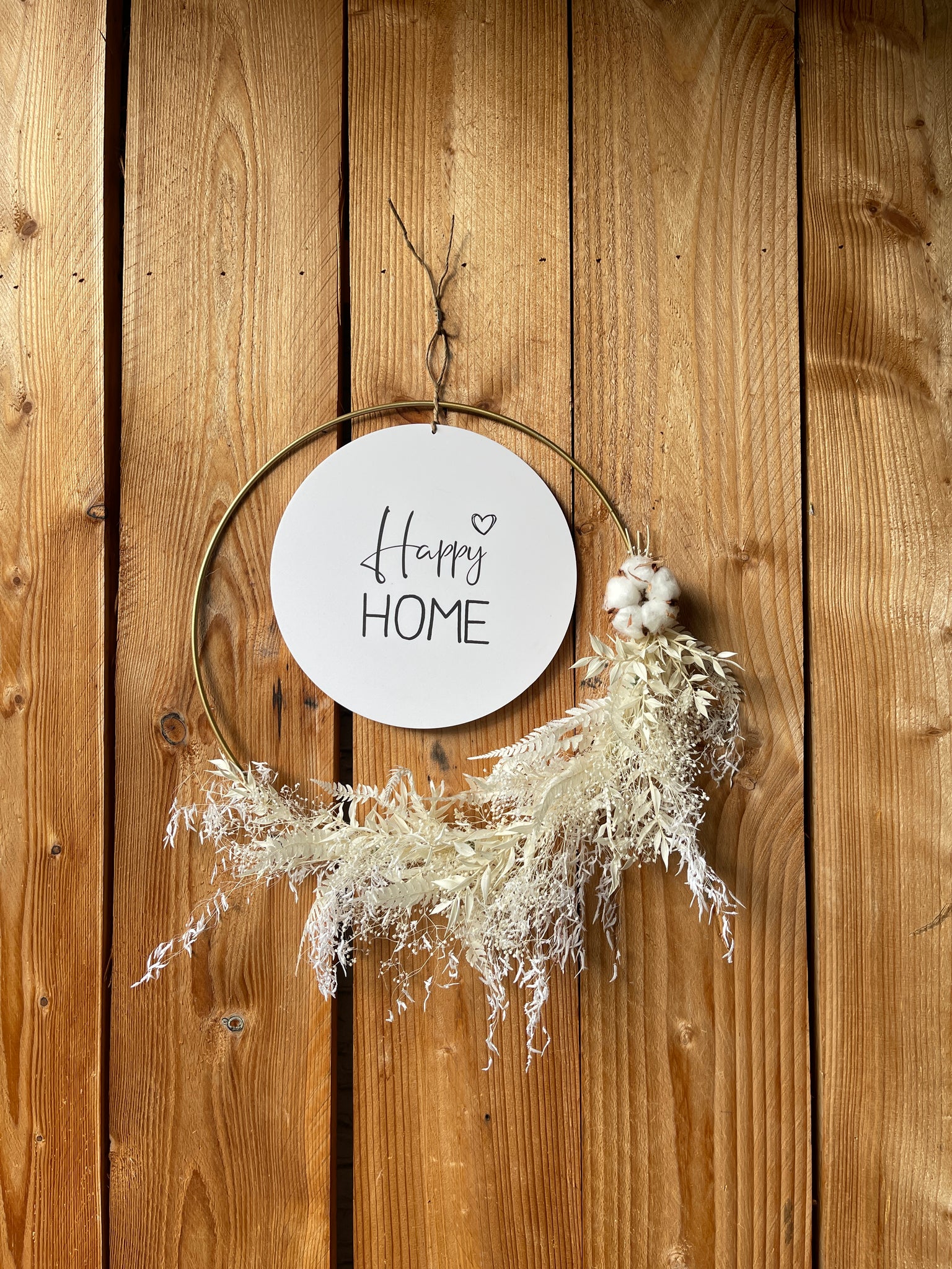 Wreath ‚Happy Home‘ - Wild und Schön